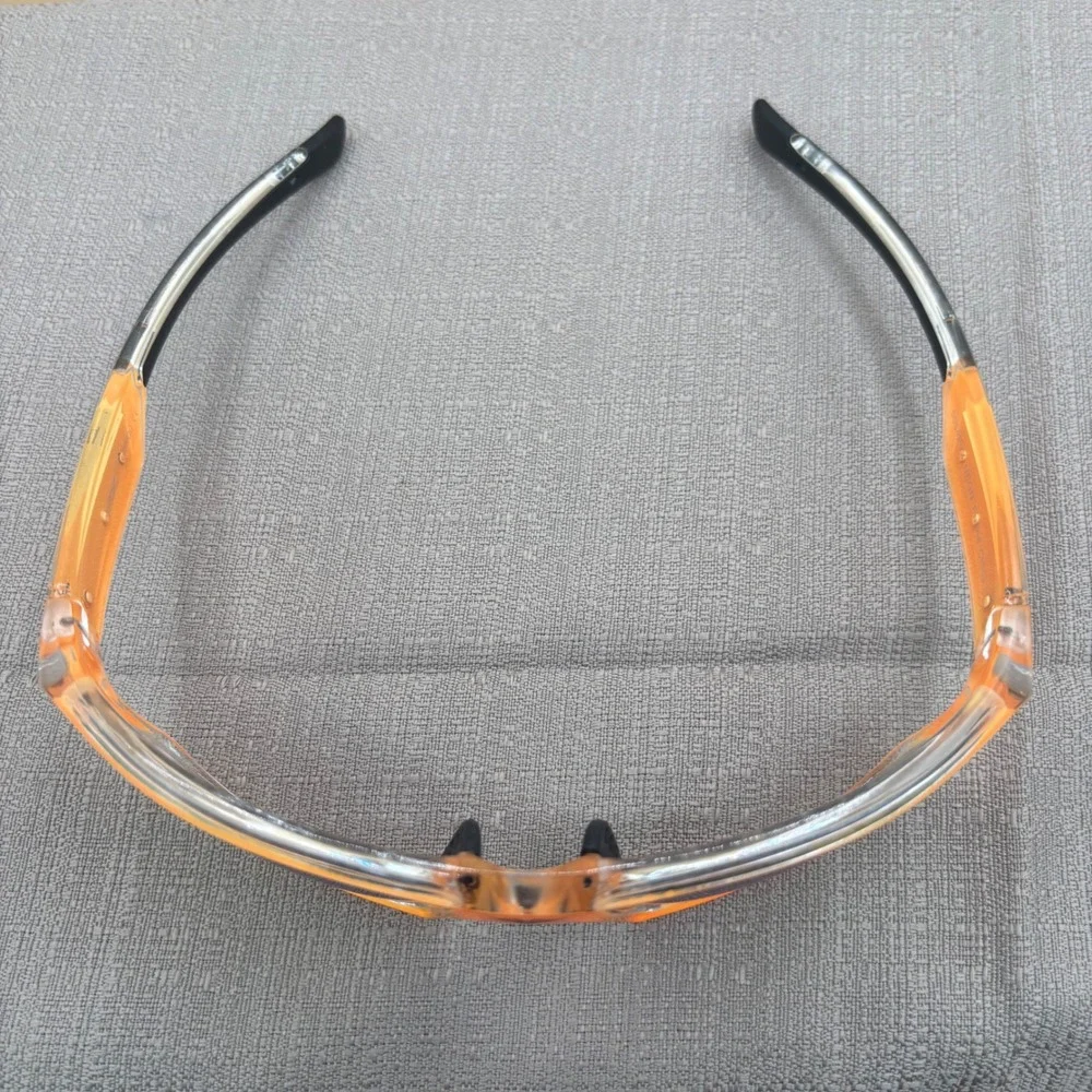 VerDX 5054PVX Sport Sunglasses Unisex OS Neon Orange Polarized Gorpcore